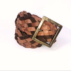 HOLLISTER braised logo belt size M / L